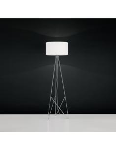 EGLO 39232 - CAMPORALE Living Room Lamp in Chrome Steel and Textile 2