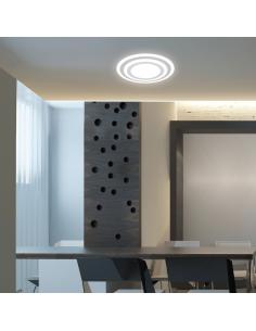 GALET WHITE LED CEILING LIGHT 38W 2590LM 4000K 2