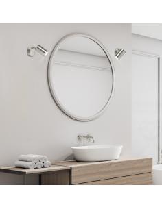 1L ANDY SATIN NICKEL SPOTLIGHT 1 X 50W GU-10 2