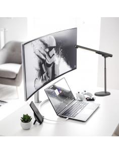 FLEXO LED AURA NEGRO LED 8W 340LM 3000-4000-6500K 2