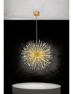 EGLO 39256 - VIVALDO 1 LED pendant lamp in Gold Steel and Glass 2