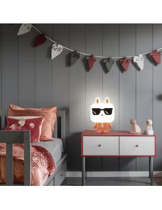 MASKOTA RED LED PUPPY TABLE LAMP 3W 55-65LM 3200K 2