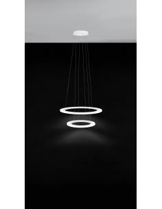 EGLO 39273 - PENAFORTE LED pendant lamp in white Aluminum and Acrylic 2