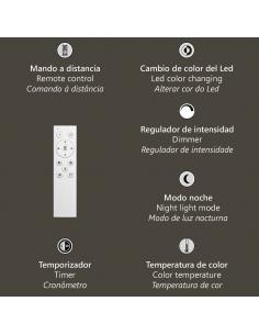 NIRO BLACK LED CEILING LIGHT 67W 3000/4000/6000K 2