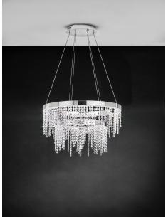 EGLO 39281 - ANTELAO LED pendant lamp in chrome steel and glass 2