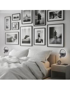 PALMER BLACK LED WALL LIGHT 8W 470LM 3000K 2