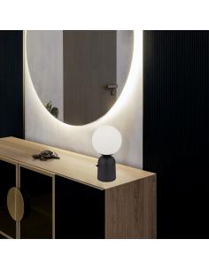 PARMA BLACK TABLE LAMP 1 X 40W E-14 2