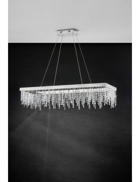 EGLO 39283 - ANTELAO Pendant lamp in Steel and Glass