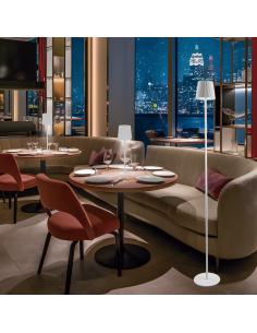 SUNSET WHITE LED 5W TABLE-FLOOR LAMP - RECHARGEABLE BATTERY 2