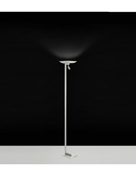 EGLO 39298 - BENAMOR Steel and Glass Floor Lamp
