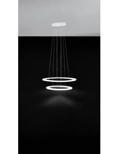 EGLO 39307 - PENAFORTE Lámpara colgante LED en Aluminio blanco y Acrílico 2