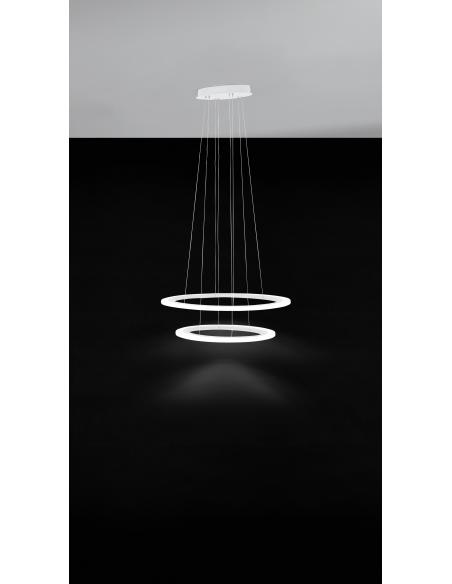 EGLO 39307 - PENAFORTE Hanging lamp in Aluminum and Acrylic
