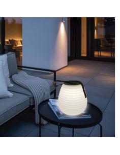 SOLAR TABLE LAMP CARTER WHITE LED 2