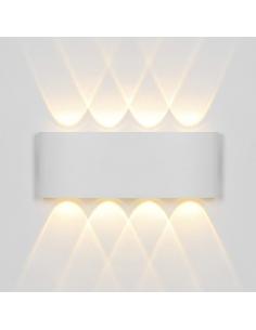 KING WHITE LED OUTDOOR WALL LIGHT 8W 700LM 3000K - IP54 2