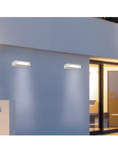 LONGO WHITE LED OUTDOOR WALL LIGHT 12W 3000K 2
