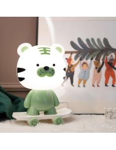 MASKOTA TIGRE GREEN LED TABLE LAMP 3W 66LM 3000K 2