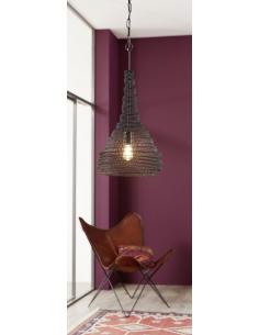 EGLO 49127 - COLTEN Lámpara de Salón en Acero negro 2