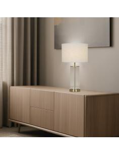 CALABRIA BRASS TABLE LAMP 1 X 60W E-27 2
