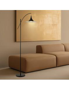 PIE SALON CONTE NEGRO 1 X 60W E-27 2