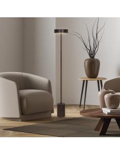 LIVING ROOM FOOT ASH DARK WOOD LED 12W 1000LM 4000K 2