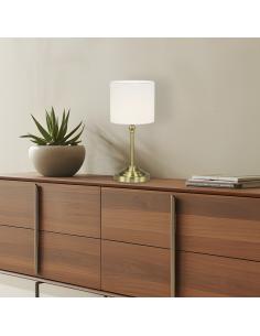 HALL TABLE LAMP BRASS LED 2W - BATTERY 2