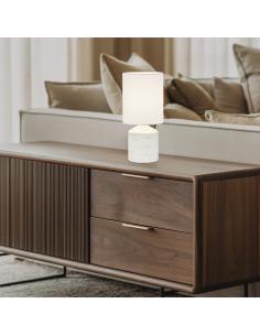 KITSU WHITE TABLE LAMP 1 X 40W E-14 2