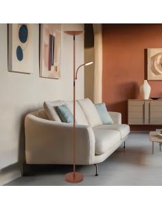 PIE DE SALON KOS TERRACOTA LED 18W+5W 1900+470 3000-6500K 2