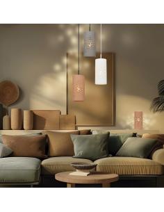 CERAMIC PENDANT LAVA TOPO 1 X 40W E-14 2