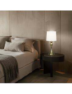 LOLA LEATHER TABLE LAMP 1 X 60W E-27 2