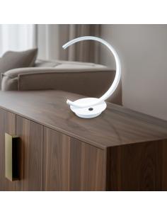 UBER WHITE LED TABLE LAMP 5W 500LM 4000K 2
