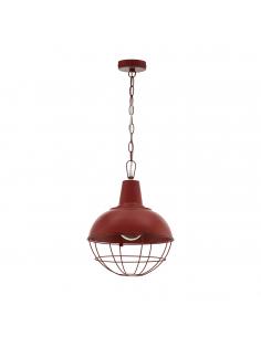 EGLO 33031 - CANNINGTON 1 Living Room Lamp in patina red steel
