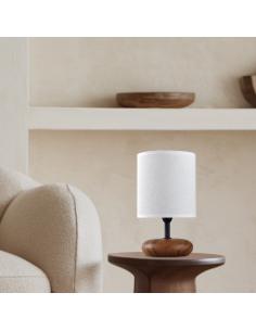SOBREMESA ZEN MADERA OSCURA 1 X 40W / E-14 2