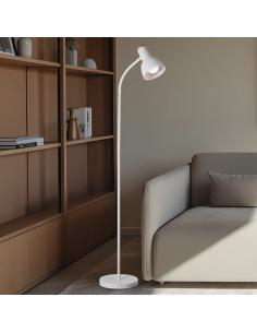 LIVING ROOM FOOT ANDER WHITE WOOD 1 X 60W E-27 2