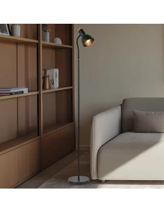LIVING ROOM FOOT ANDER BLACK WOOD 1 X 60W E-27 2