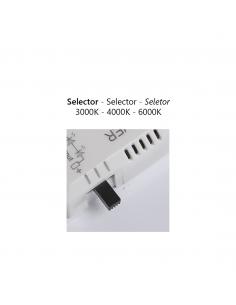 OCEAN WHITE LED CEILING LIGHT 50 LED 72W 9753LM 3000-4000-6000K 2