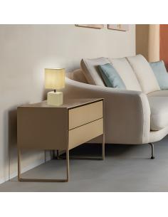 GLEN YELLOW TABLE LAMP 1 X 40W E-14 2