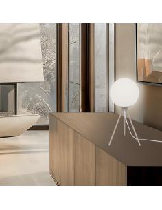 LUNA 1L BEIGE TABLE LAMP 1 X 40W E-14 2