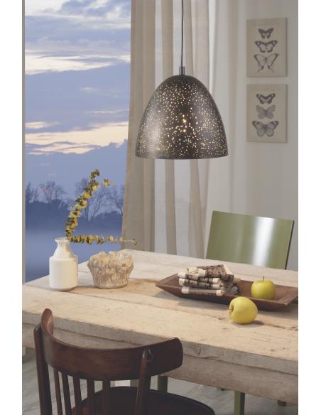 EGLO 49814 - SAFI Steel Pendant Lamp
