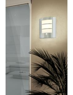 EGLO 88142 - CITY Outdoor wall light with motion sensor in stainless steel, stainless steel and Acrylic 2