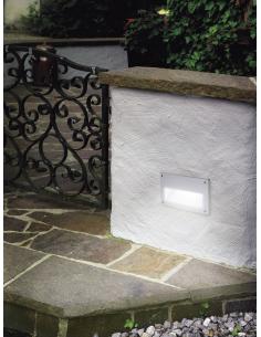 EGLO 88575 - ZIMBA Recessed Lamp in Silver Cast Aluminium and Satin Glass 2