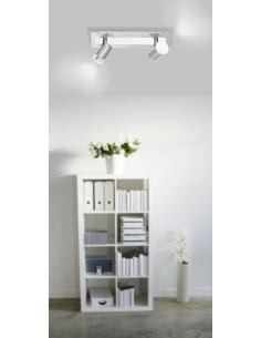 EGLO 90915 - ROTTELO Living Room Lamp in Matte Nickel-Steel, Chrome 2