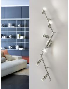 EGLO 92599 - BUZZ-LED Living Room Lamp in Nickel-matte Steel 2