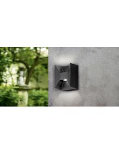 EGLO 93319 - MORINO Anthracite Cast Aluminum LED Outdoor Wall Light 2