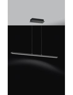 EGLO 93896 - PELLARO LED pendant lamp in Aluminum, matte black steel and Acrylic 2