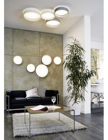EGLO 93952 - PALOMARO Ceiling lamp in Acrylic and Textile