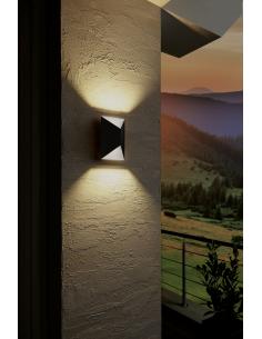 EGLO 93994 - PREDAZZO Aplique de exterior LED en Acero galvanizado antracita, blanco 2
