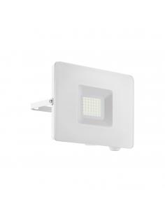 EGLO 33154 - FAEDO 3 Outdoor LED Wall Light in White Aluminum and Glass
