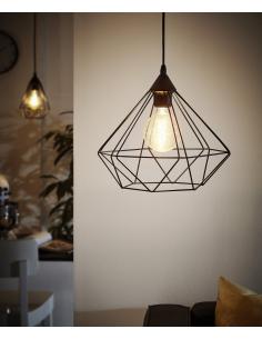 EGLO 94188 - TARBES Living Room Lamp in Black Acrylic and Steel 2