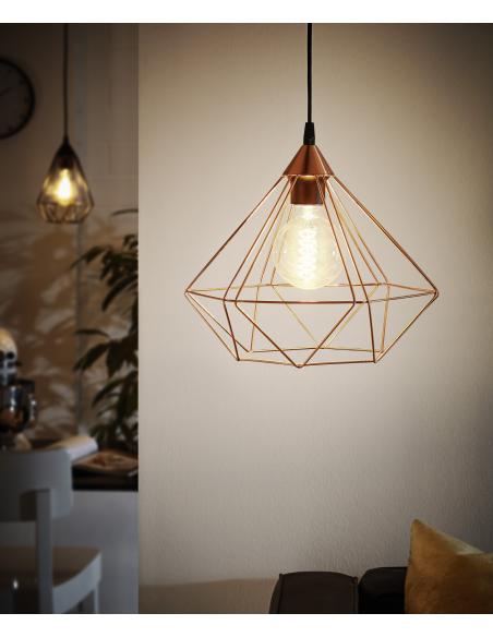 EGLO 94194 - TARBES Hanging lamp in Acrylic and Steel