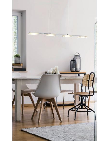 EGLO 94245 - CARTAMA Pendant Lamp in Steel and Acrylic